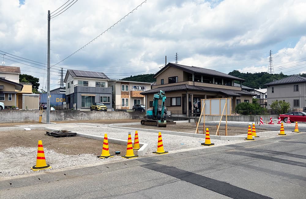 分譲地　裾野市岩波分譲地全4区画