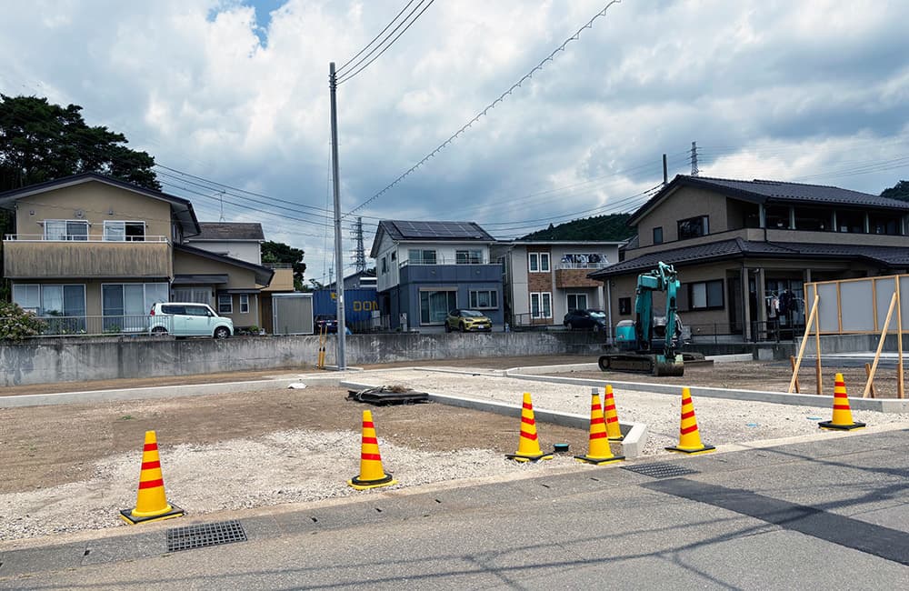 分譲地　裾野市岩波分譲地全4区画