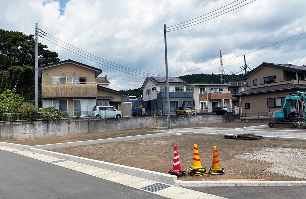 分譲地　裾野市岩波分譲地全4区画