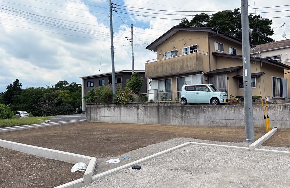 分譲地　裾野市岩波分譲地全4区画