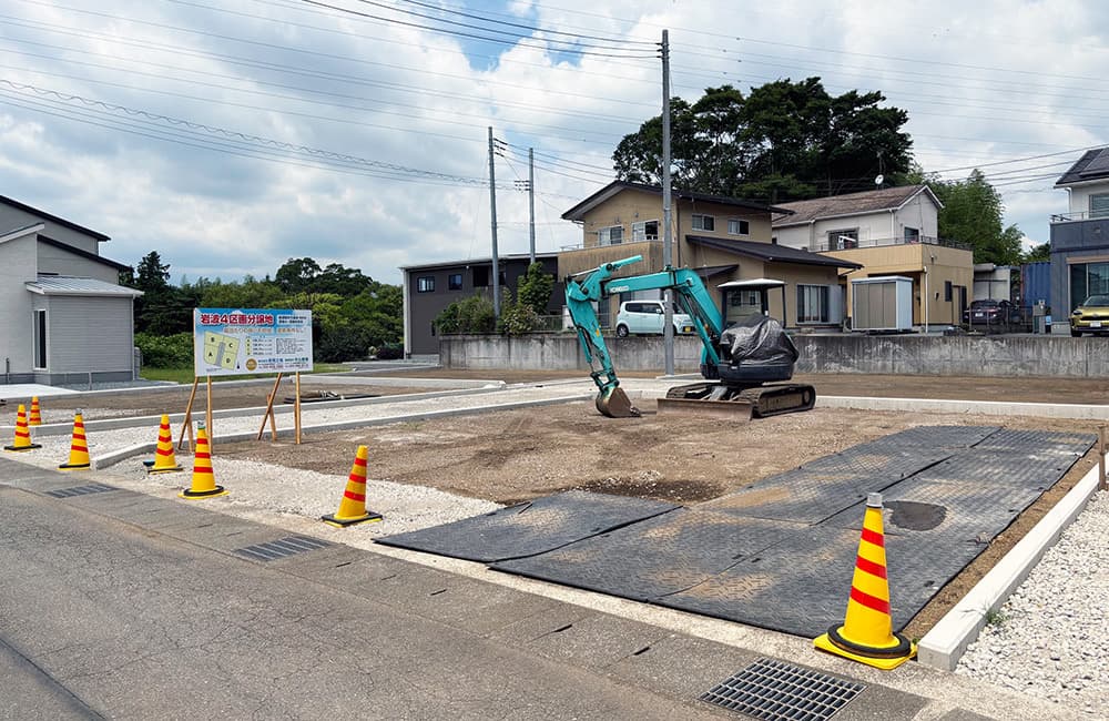 分譲地　裾野市岩波分譲地全4区画